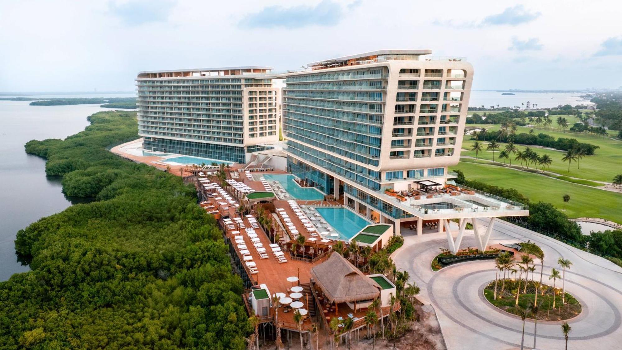 Hyatt Vivid Grand Island Cancun (Adults Only) Cancún Exterior foto