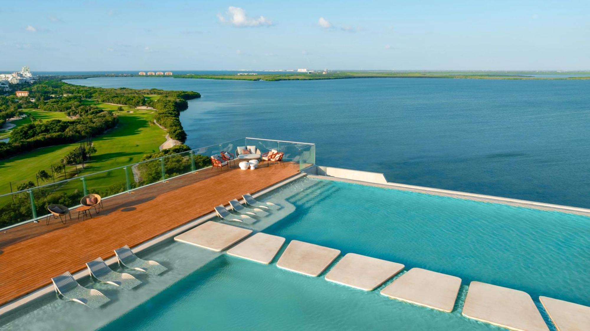 Hyatt Vivid Grand Island Cancun (Adults Only) Cancún Exterior foto