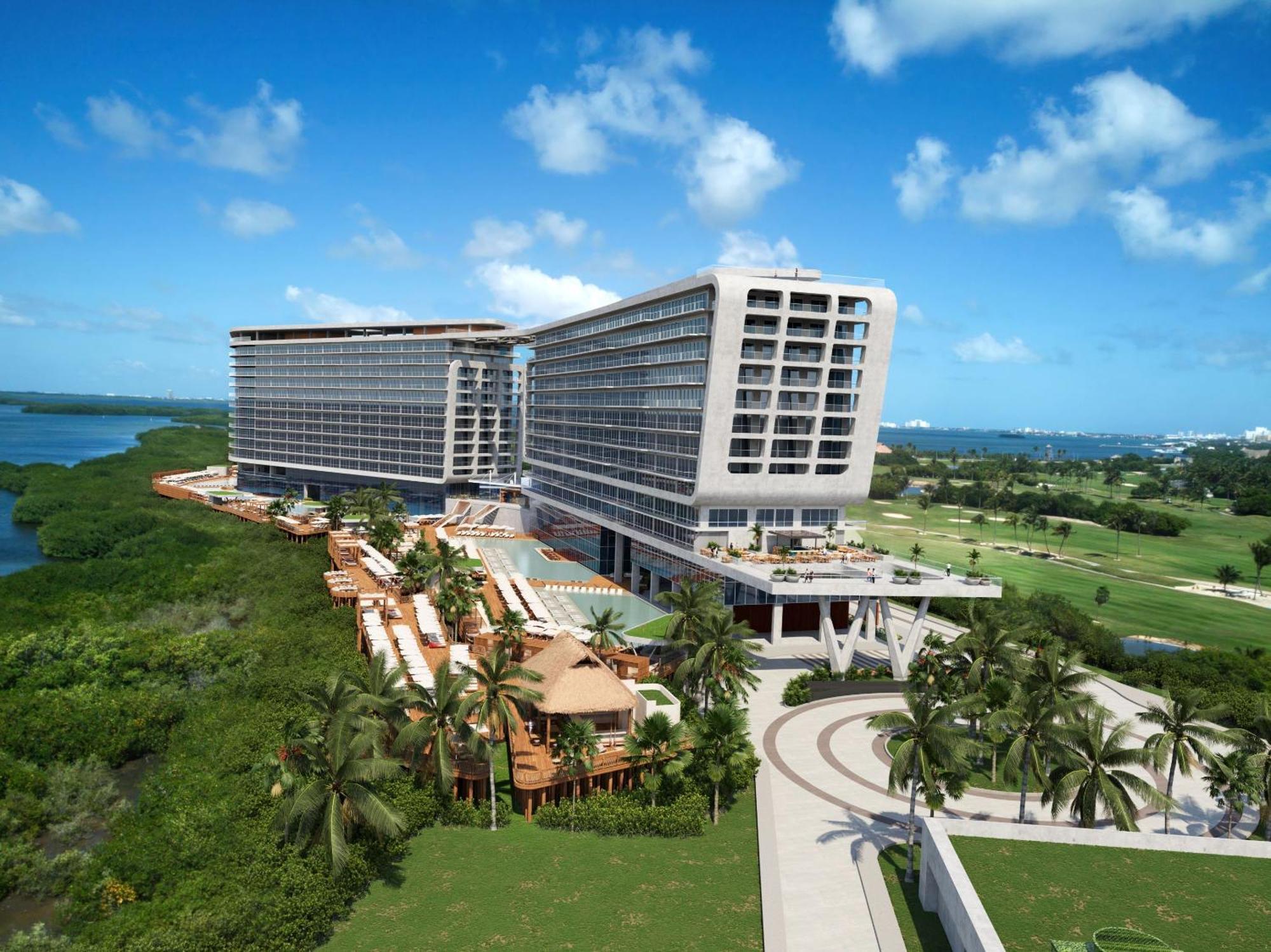 Hyatt Vivid Grand Island Cancun (Adults Only) Cancún Exterior foto